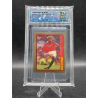 ราคา David Beckham 2000 Merlin s Premier League 274 SOC 9 5 GEM MINT การ์ด เบ็คแฮม แมนยู พร้อมคูปอง McDonald s ด้านหลัง (42026266279)