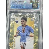 ราคา Julian Álvarez 2023 Topps Gold x Dan Leydon Future Stars RC SOC 9 5 GEM MINT การ์ด อัลวาเรซ Rookie (55151094000)