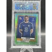 ราคา SQC 10 PRISTINE Mason Mount เมสัน เมาท์ Mint Green Super Rare 199 Topps UEFA เกรดสมบูรณ์แบบที่สุด (57901236496)