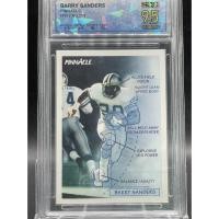 ราคา BARRY SANDERS 1991 Pinnacle The Technician SQC 9 5 GEM MINT การ์ด NFL ตำนาน HOF 358 (45501018951)