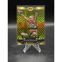 ราคา RAW MINT 9 10 Valentina Shevchenko 2025 Topps Finest UFC Golden Moments Gold Refractor Insert GM 1 Flyweight Champ (41576662764)