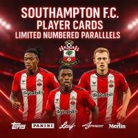 ราคา การ์ดฟุตบอล Southampton Limited Parallel Numbered 99 75 49 Panini Prizm Select เลือกนักเตะได้ (57401110438)