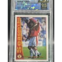 ราคา David Beckham Man Utd Goal Celebration 1997 Futera 42 SOC 9 5 GEM MINT การ์ดแมนยู Graded Vintage (53251088830)