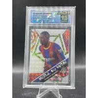 ราคา SQC Gem Mint 9 5 LOW POP OUSMANE DEMBÉLÉ White Prizm 12 25 2021 Panini Mosaic La Liga (43276408904)
