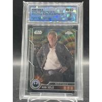 ราคา Star Wars CHROME 52 HAN SOLO 2023 BLACK WAVE Refractor SQC 9 MINT การ์ดฮาน โซโล การ์ดเกรดหายาก (53350987168)