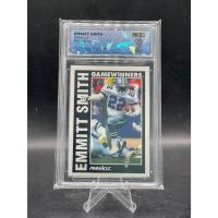 ราคา SQC 9 MINT Emmitt Smith 1991 Pinnacle Base Card 364 Gamewinners HOF (42626678096)