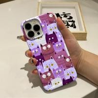 ราคา น่ารักการ์ตูนแมวเคสโทรศัพท์สําหรับiPhone15Pro 16Plus 14 13 17 Air 17 ProMax 12 11 15 7P 8P XR Xsmax 16 PlusกันกระแทกSlim Fitฟิล์มกรณี (27843030661)