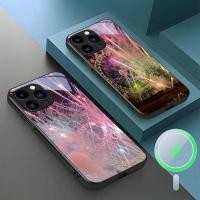 ราคา โรแมนติกชิงช้าสวรรค์ดอกไม้ไฟกรณีแม่เหล็กสําหรับ ไอโฟน 17 อากาศ 16 15 14 13 12 11 มือโปร สูงสุด บวกป้องกันรอยขีดข่วนป้องกั (52450350908)