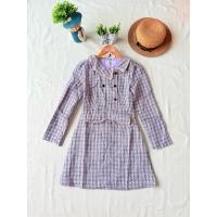 ราคา ใหม่ มือหนึ่ง เดรสผ้าทวิต แขนยาว มีซับใน (47751091320)