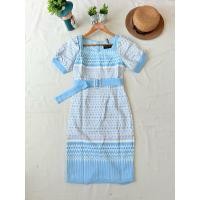 ราคา ใหม่ มือหนึ่ง งานป้าย Love Lady เดรสผ้าลายไทย (43622510197)