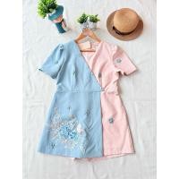 ราคา ใหม่ มือหนึ่ง งานป้าย marin brand จั้มสูทขาสั้น หวานๆ ไซส์ใหญ่ (42923115738)