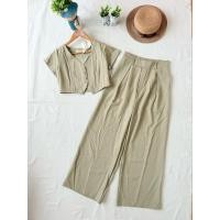 ราคา ใหม่ มือหนึ่ง งานป้าย Order ชุดเซต สีเขียว เรียบสวย ดูดี (42873083357)