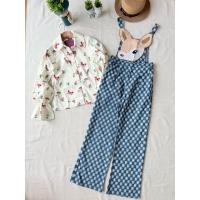 ราคา ใหม่ มือหนึ่ง งานป้าย Chalita ชุดเซต เสื้อเชิ้ตแขนยาว ลายกวาง (41719196717)