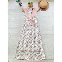 ราคา ใหม่ มือหนึ่ง งานป้าย BLT เดรสยาว ลายดอกกุหลาบสวยๆ (24042048871)