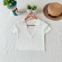 ราคา ใหม่ มือหนึ่ง เสื้อครอปไหมพรม (40712735722)