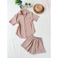 ราคา ส่งต่อ มือสอง งานป้าย Milin n collection ชุดเซตสีน้ำตาลโอวัลติน (50251610624)