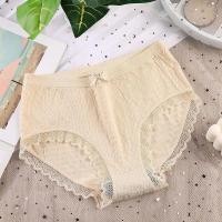 ราคา Angella Creamie กางเกงใน ผ้าคอตตอน นุ่มนิ่ม มี 2 สี พร้อมส่ง (14582840218)