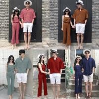 ราคา TW11711 เสื้อเชิ้ตสีพื้น แขนสั้น แบบทรงตรง (22820441402)