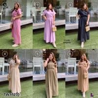 ราคา TW17230 เดรส Bigsize เว้าเอว (15968895562)