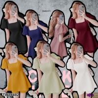 ราคา TW18482 set 2 ชิ้น เสื้อคอเหลี่ยมแขนบอลลูน กางเกงขาสั้น (23941250678)