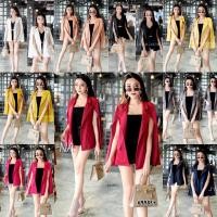 ราคา TW6998 เสื้อสูทผ่าแขนยาวเนื้อผ้าซาร่า ใส่สบาย เหมาะใส่ทำงาน หรือจะเที่ยวช็อปปิ้ง (19029863710)