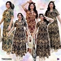 ราคา TW22486 Set 3 ชิ้น เสื้อเชิ้ตครอป ช้าง กระโปรงช้าง กับสายโบว์ (44252819819)