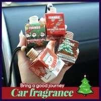 ราคา สําหรับรถรถคริสต์มาสรถกลิ่น Air Freshener น้ํามันหอมระเหยติดทนนานตกแต่งภายในสําหรับ Holiday Party haiotath (27940482691)