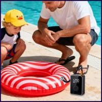 ราคา เครื่องเติมลมยางแบบพกพาสําหรับจอแสดงผลดิจิตอลในรถยนต์เครื่องเติมลมไร้สายพร้อมไฟเครื่องอัดอากาศยางแบบชาร์จไฟได้ haiotath (54501217603)