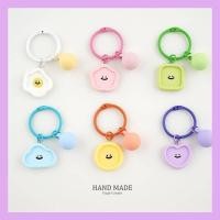 ราคา มาการอง ยิ้มใบหน้าพวงกุญแจน่ารักกระเป๋าจี้คู่อุปกรณ์เสริม (44155467586)