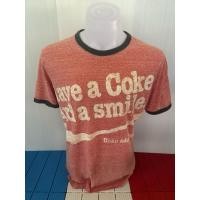 ราคา รหัส M39 แบรนด์ Tshirt Vintage Uniqlo x Coca Cola แท้ รอบอก 37 ยาว 26 5 (54350232938)