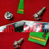 ราคา น๊อตสลักขาตั้ง ข้าง เวฟ ดรีม Honda หัวเฟือง สแตนเลส Wave Dream (8831941355)