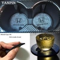 ราคา For Honda ที่รองแก้วน้ําสักหลาด City Jazz Freed Civic FD HRV Civic FC VEZEL STREAM FIT CIVIC FD (22709521187)