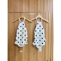 ราคา คล้องคอ งานฮิตงานกระแส ได้เฉพาะเสื้อ คอปักแต่งลูกไม้งานเสริม ฟองน้ำลูกไม้คาดหลัง ผ้ายืดได้เยอะ Size อก 38 (54200037937)