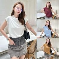 ราคา 087New Deezyy เสื้อยืด แขนกุด คอกลม ผ้า CottonPony (26330811759)