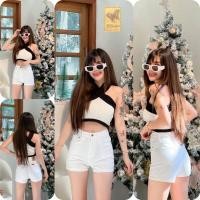 ราคา ป้ายBB Jeans กางเกงยีนส์ ขาสั้น ทรงตรง ผ้ายืดเอวสูงงาน ป้ายBB ทรงสวยเป๊ะกระชับเก็บทรงดีมากฟอกยืดนิ่มใส่สบาย (25239577816)