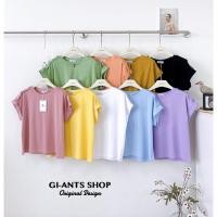 ราคา GI ANTS GI 699 เสื้อคอกลมแขนเบิ้ล สไตล์Korea ดีเทลแต่งกระดุมบ่า (41563325365)