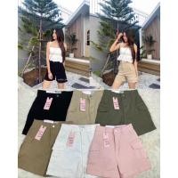 ราคา กางเกงคาร์โก้ ผ้ายีนส์สี เนื้อผ้ายืด ป้าย chuu 5kgงเกงยีนส์ขาสั้น (44004681955)