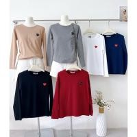 ราคา GI ANTS GI 758 เสื้อยืดคอกลมแขนยาว สกรีนปักPlay เนื้อผ้าcottonพรีเมียม (43320694815)