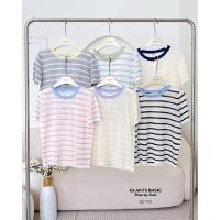 ราคา GI ANTS GI 716 เสื้อคอกลม ไหมพรม ลายริ้วขวาง เนื้อไหมพรมเบาๆ ดีไซน์เก๋ (40165501438)