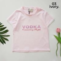 ราคา VV18 IVORYเสื้อยืด ปักเพชร สวยมาก (29054168926)