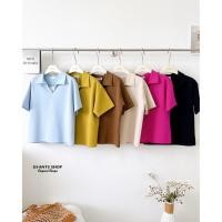 ราคา GI ANTS GI 390 เสื้อคอปกสไตลทรง Oversize ใส่สบาย ไม่รัดตัว (40167137141)