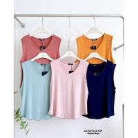 ราคา GI ANTS 508 เสื้อกล้ามคอยูกุ้น ชายโค้ง ผ้าเรย่อน สวยคูลมาก รอบอก 38 ยืดได้42 (26588802818)
