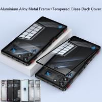 ราคา อลูมิเนียมกรอบโลหะกันชนสําหรับ ZTE Nubia RedMagic Red Magic 10S Pro 9S 8 8S 9 Pro Plus Pro 5G กรณีกระจกนิรภัยปกหลังกล้องเลนส์ป้องกันกรณี Funda ปลอก (40603260402)