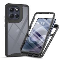 ราคา 360 ป้องกันเต็มรูปแบบกันกระแทกสําหรับ Motorola MOTO G86 5G กรณี PC TPU PET ป้องกันหน้าจอฟิล์ม 2 ชั้นโครงสร้างปลอก Funda Capinha (29241051193)