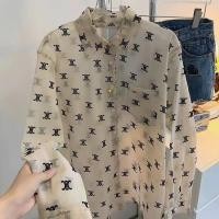 ราคา สไตล์เกาหลีผู้หญิงสุภาพสตรีหลวมวินเทจเสื้อแขนยาวเสื้อพร้อมสต็อกใหม่ (27755666301)