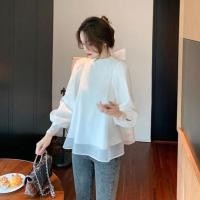 ราคา เสื้อเชิ้ตแขนยาว ทรงหลวม สไตล์เกาหลี สําหรับผู้หญิง พร้อมส่ง (24924550484)