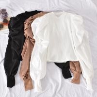 ราคา เสื้อเชิ้ตแขนยาว เข้ารูป สไตล์เกาหลี สําหรับผู้หญิง (25809622930)