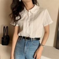ราคา เสื้อเชิ้ตแขนสั้น ทรงหลวม สไตล์เกาหลี สําหรับผู้หญิง พร้อมส่ง (25468125482)