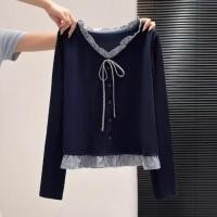 ราคา เสื้อแขนยาวสไตล์เกาหลีสำหรับสุภาพสตรี (57750815088)