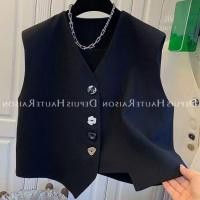 ราคา สไตล์เกาหลีผู้หญิงสุภาพสตรีเสื้อแขนกุดหลวมเสื้อ (44373245378)